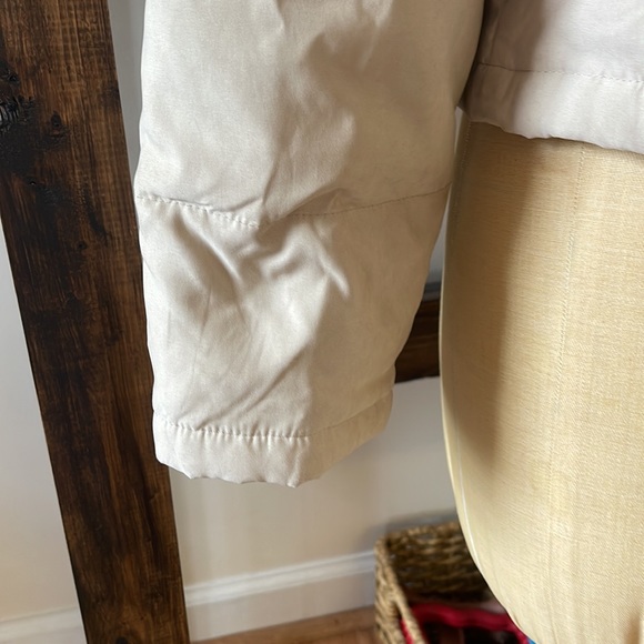 Tan winter down jacket - Picture 3 of 9